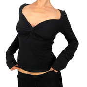 RARE Miss Sixty Fallen Angel Mesh Long Sleeve Top (S)