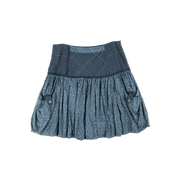 Y2K Euro Bubble Skirt (M)