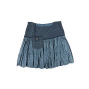 Y2K Euro Bubble Skirt (M)