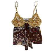 Energy Angel Embellished Silk Fairy Skirt Set (S)