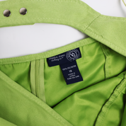 Lime Faux Suede Halter (M/L)