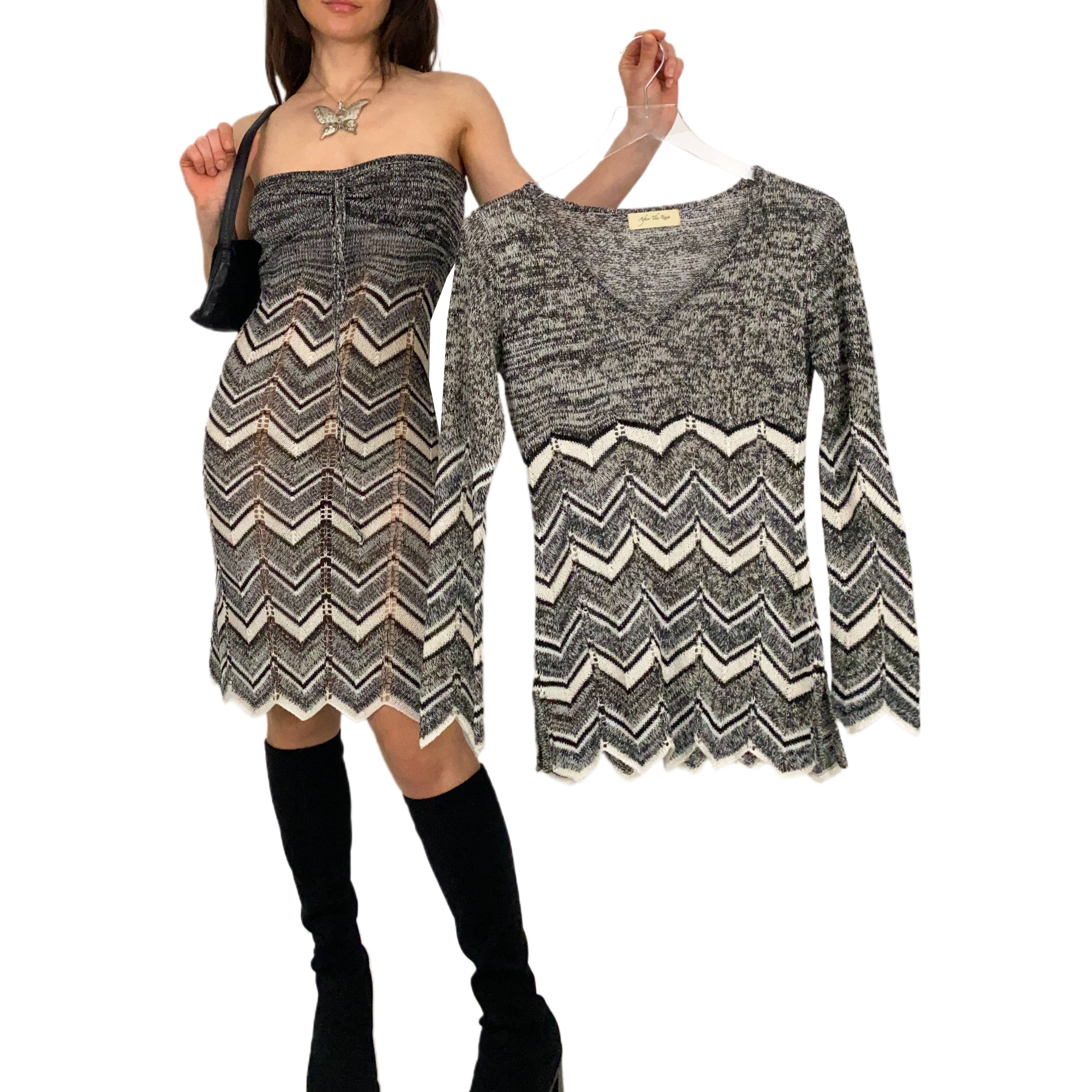 Chevron Knit Set (M)