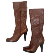 Guess Cognac Leather Boots (7)