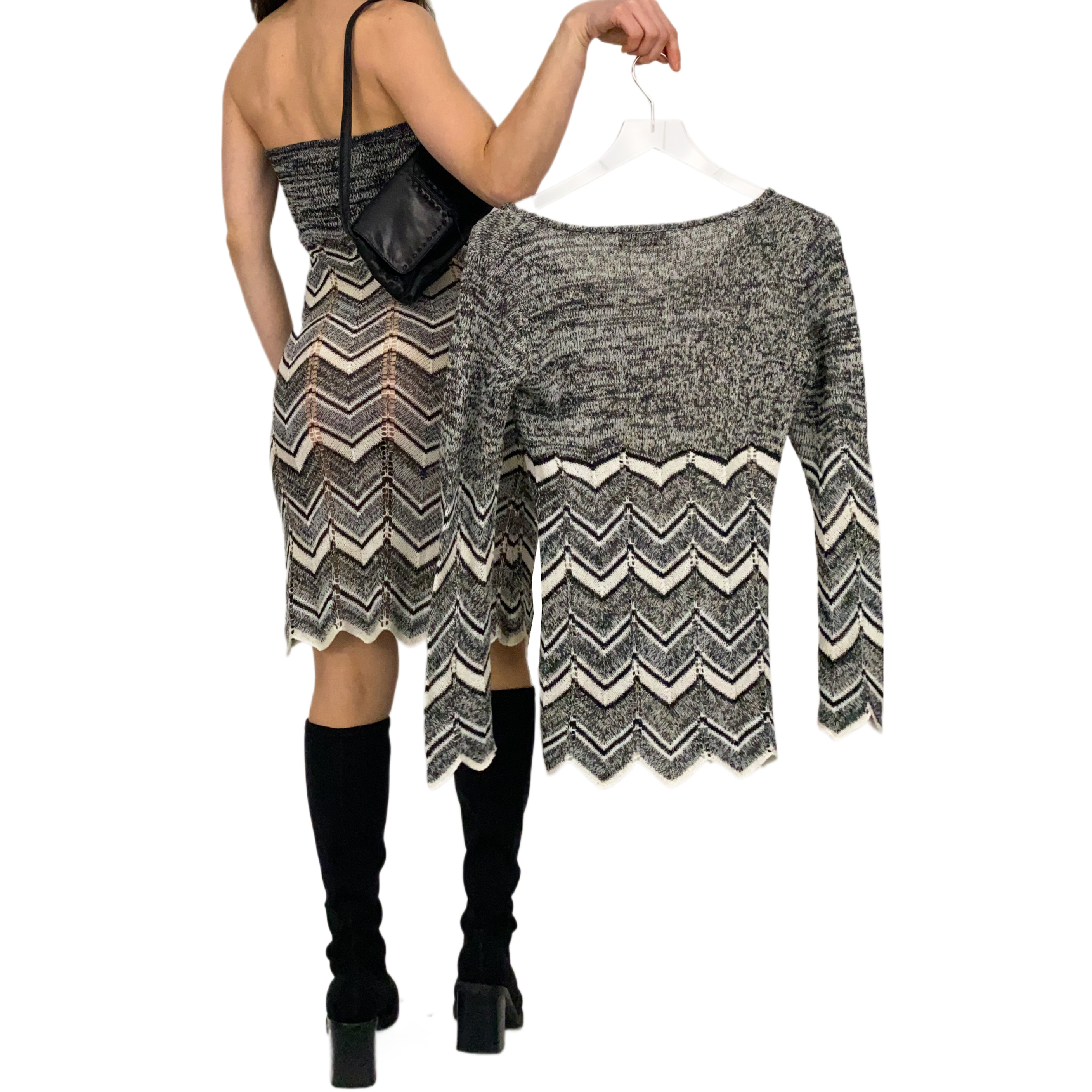 Chevron Knit Set (M)