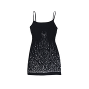 Silver Flame Mini Dress (XS/S)