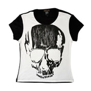 Deadstock Hayes Skull Graphic Baby Tee (M)