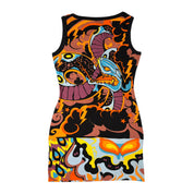 Deadstock Hayes Graphic Euro Mini Dress (M-L)