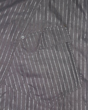Y2K Cop Copine Pinstripe Maxi Dress (XS/S)