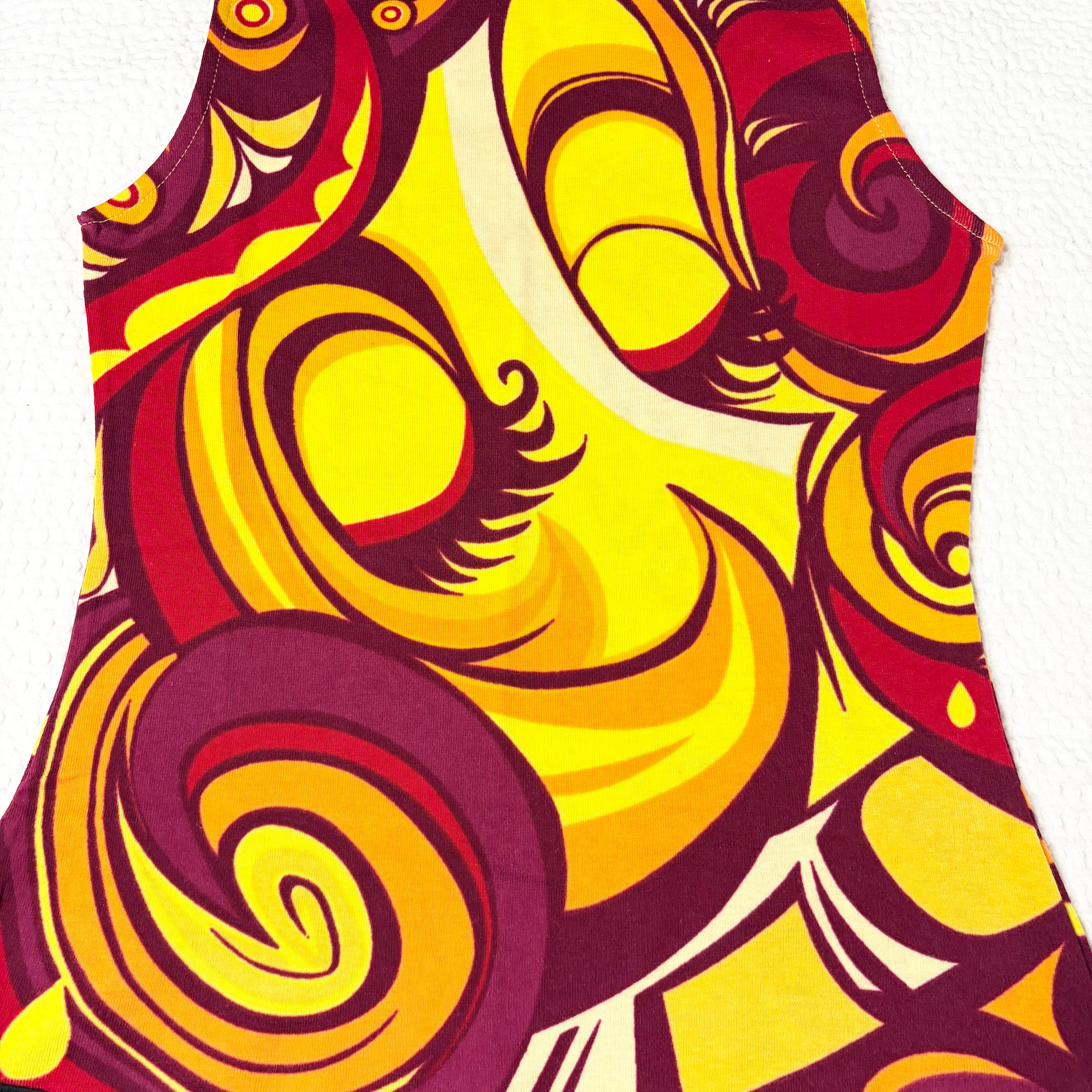 Deadstock Hayes Graphic Euro Mini Dress (S-M)