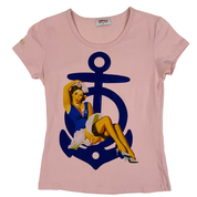 Fiorucci Sailor Pin-Up Graphic Tee  (XS/S)