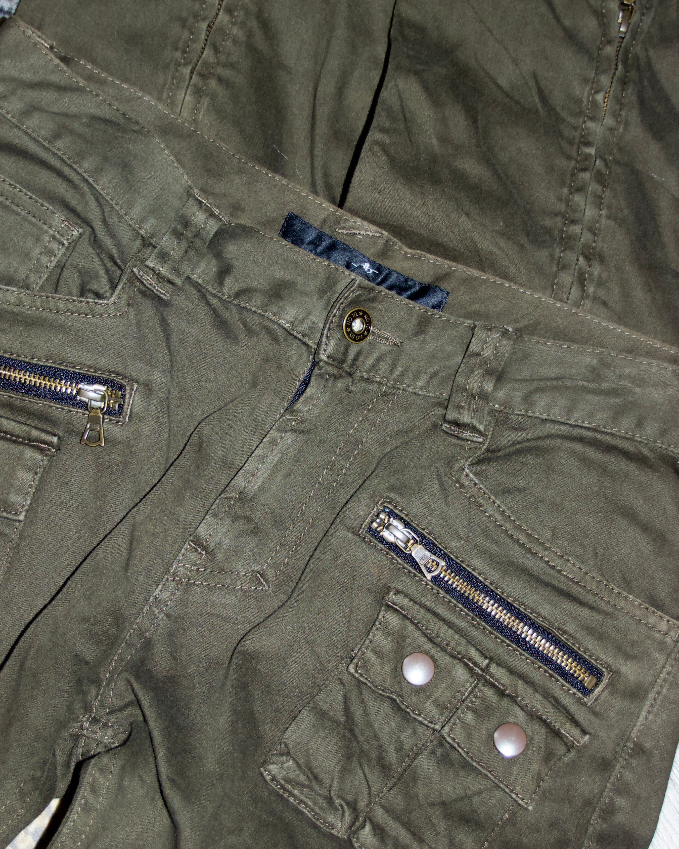 Japanese Zipper Utility Pants (M)