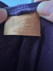 Y2K Whimsy Purple Maxi Dress (S/M)