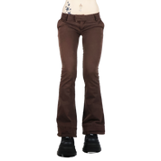 Y2K Low Rise Flares (XS)