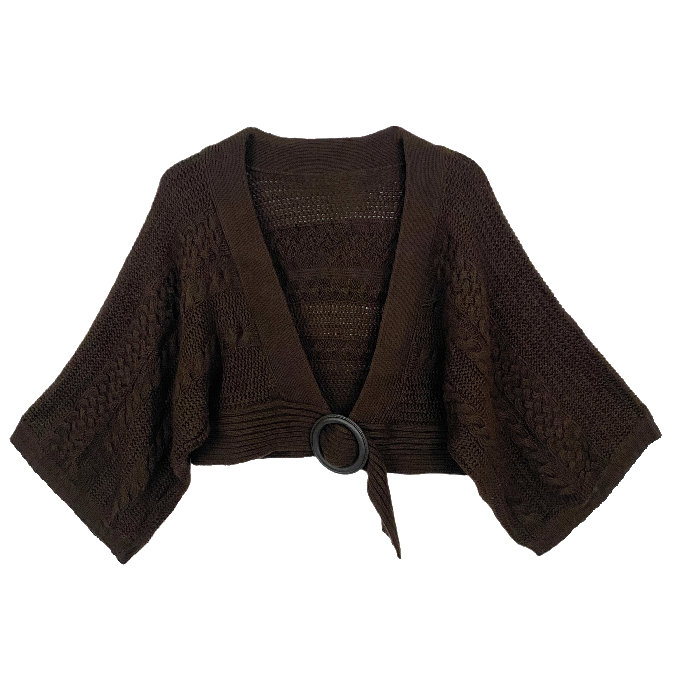 Wide Sleeve Boho Knit (XL)