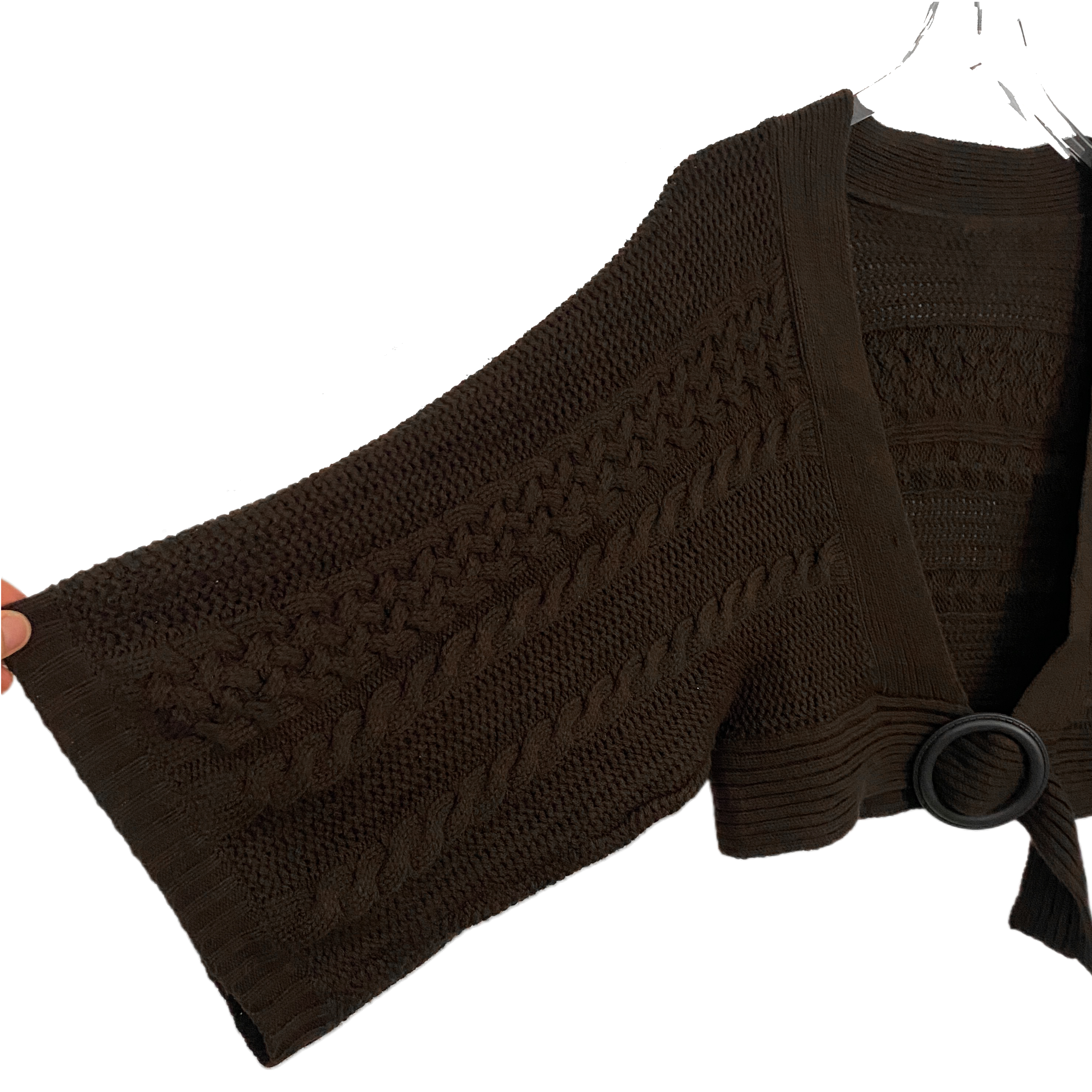 Wide Sleeve Boho Knit (XL)