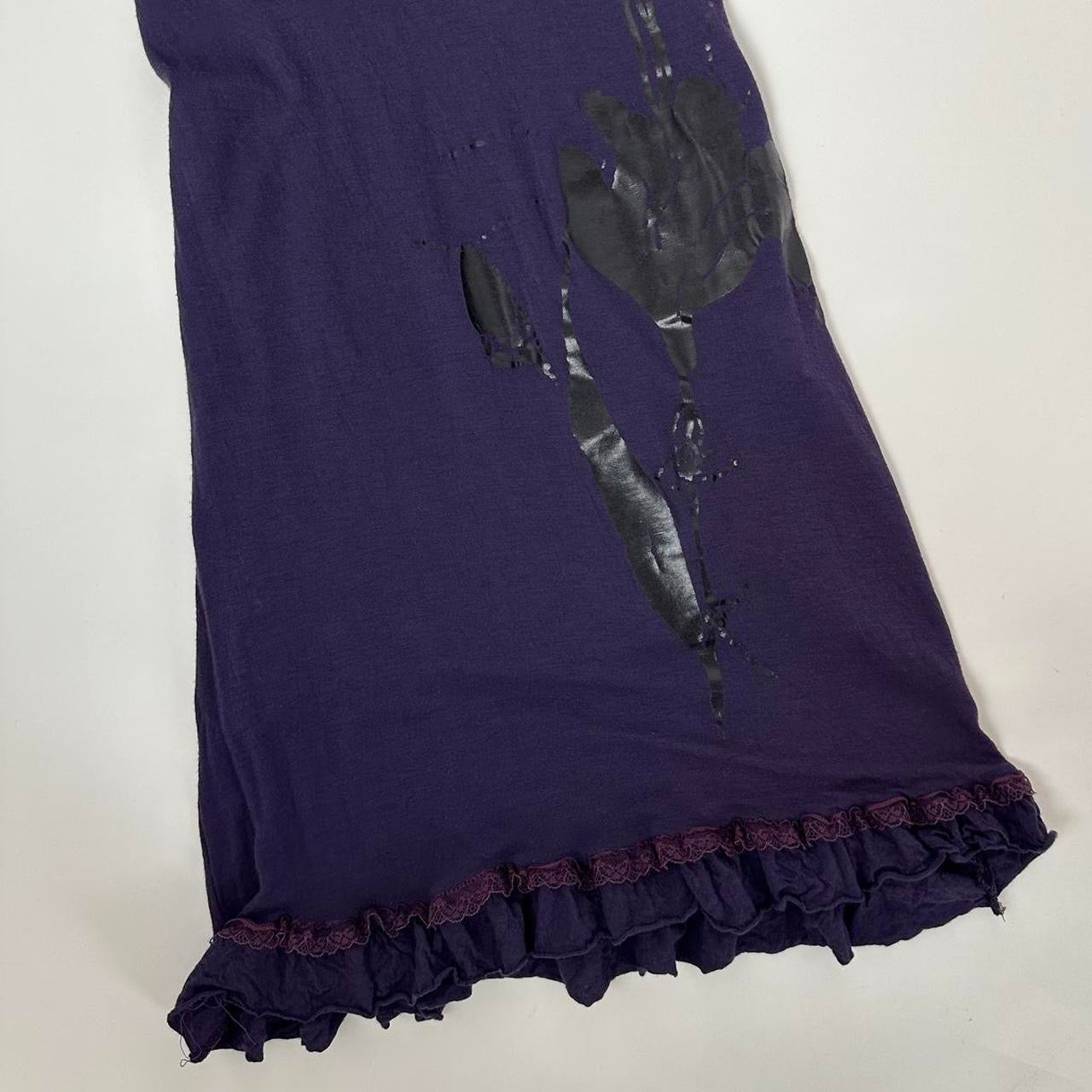 Euro Y2K Casual Violet Dress (S)