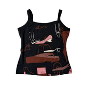 Deadstock Custo Barcelona Shoe Graphic Tank (S)