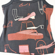 Deadstock Custo Barcelona Shoe Graphic Tank (S)
