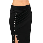 AllSaints Snap Maxi Skirt (M)