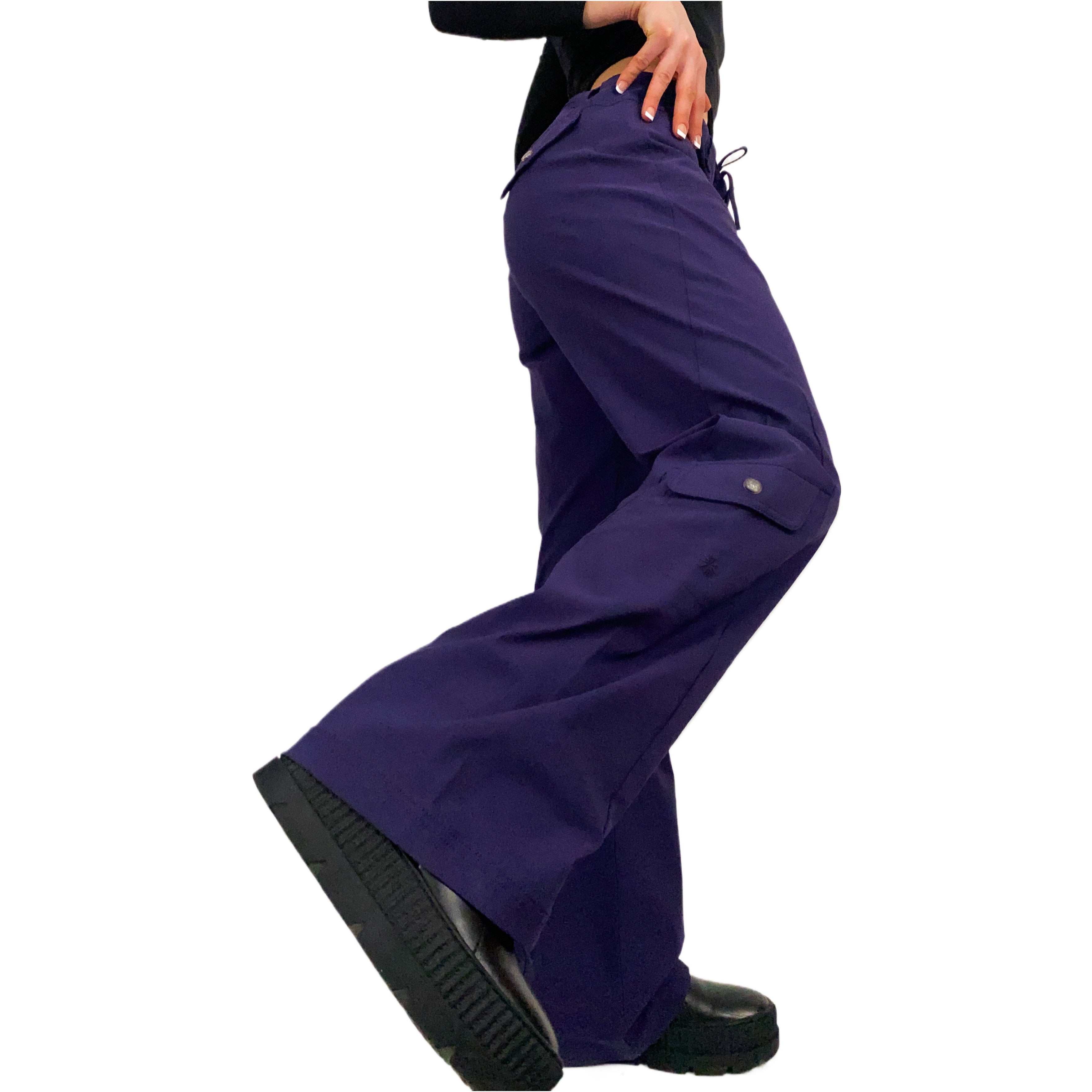 Purple Tech Pants (M)