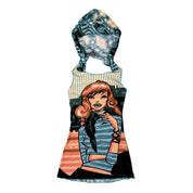 Euro Graphic Hooded Tank Top (S)