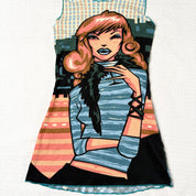Euro Graphic Hooded Tank Top (S)
