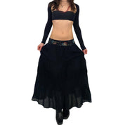 Embellished Low Waist Whimsy Skirt (S)