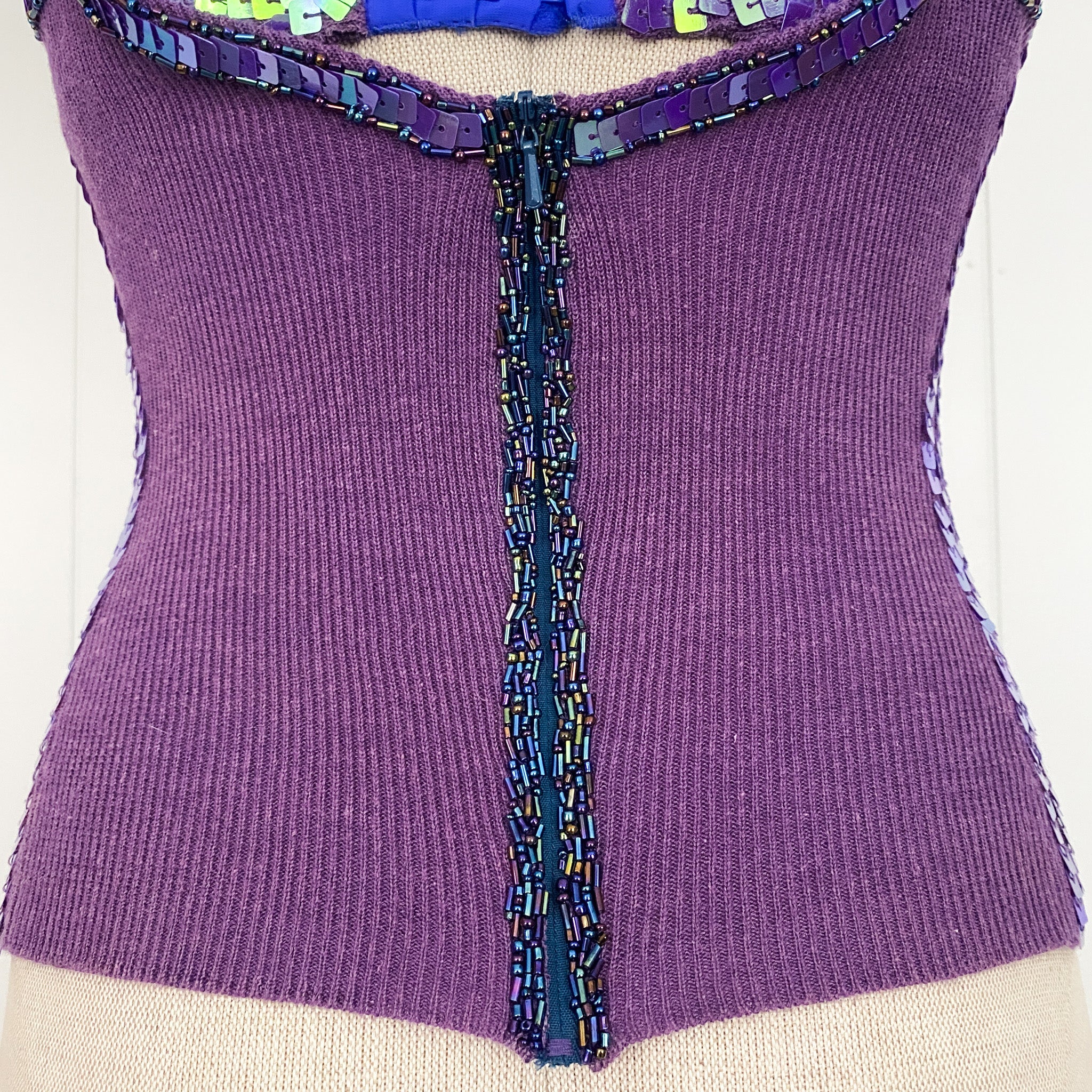 Energy Angel Purple Iridescent Dream Top (XS/S)