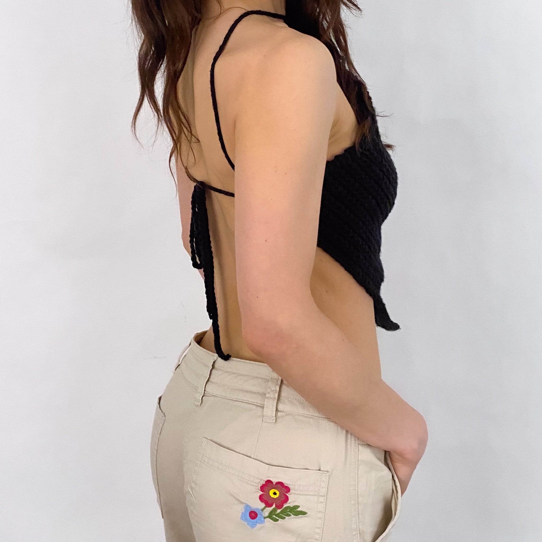 Handmade Crochet Top - Small