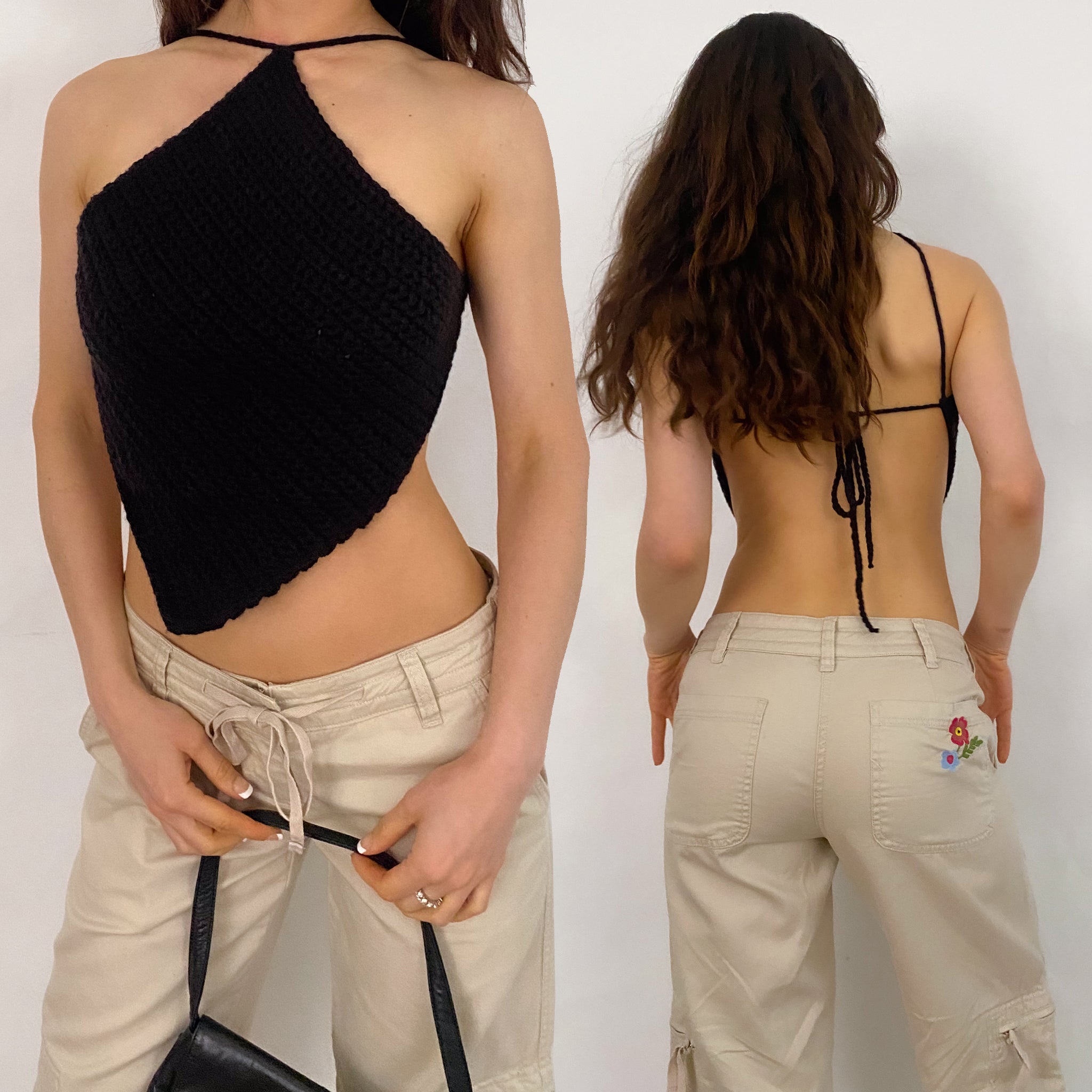 Handmade Crochet Top - Small