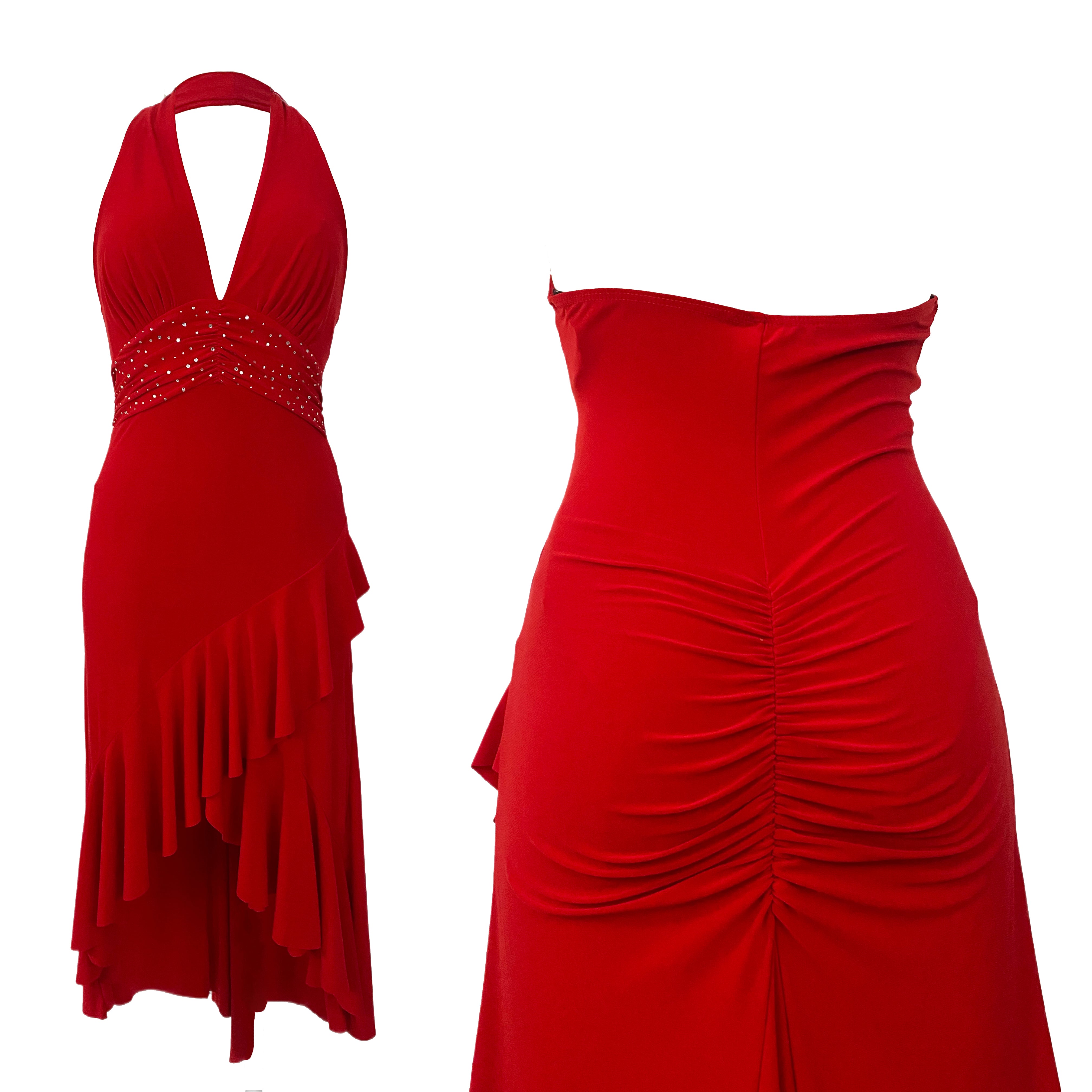 Sexy Siren Halter Dress (M)