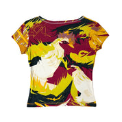 Deadstock Hayes Abstract Face Graphic Tee (S)