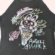 Angel Blue Ice Cream Graphic Baby Tee (S)