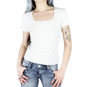 Euro Textured Stripe Top (S/M)