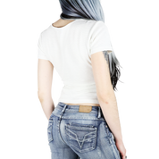 Euro Textured Stripe Top (S/M)