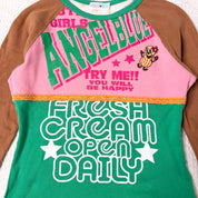 Angel Blue Color Block Long Sleeve (S)
