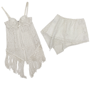 Energy Angel Bridal Dream Top & Handkerchief Skirt Set (XS)