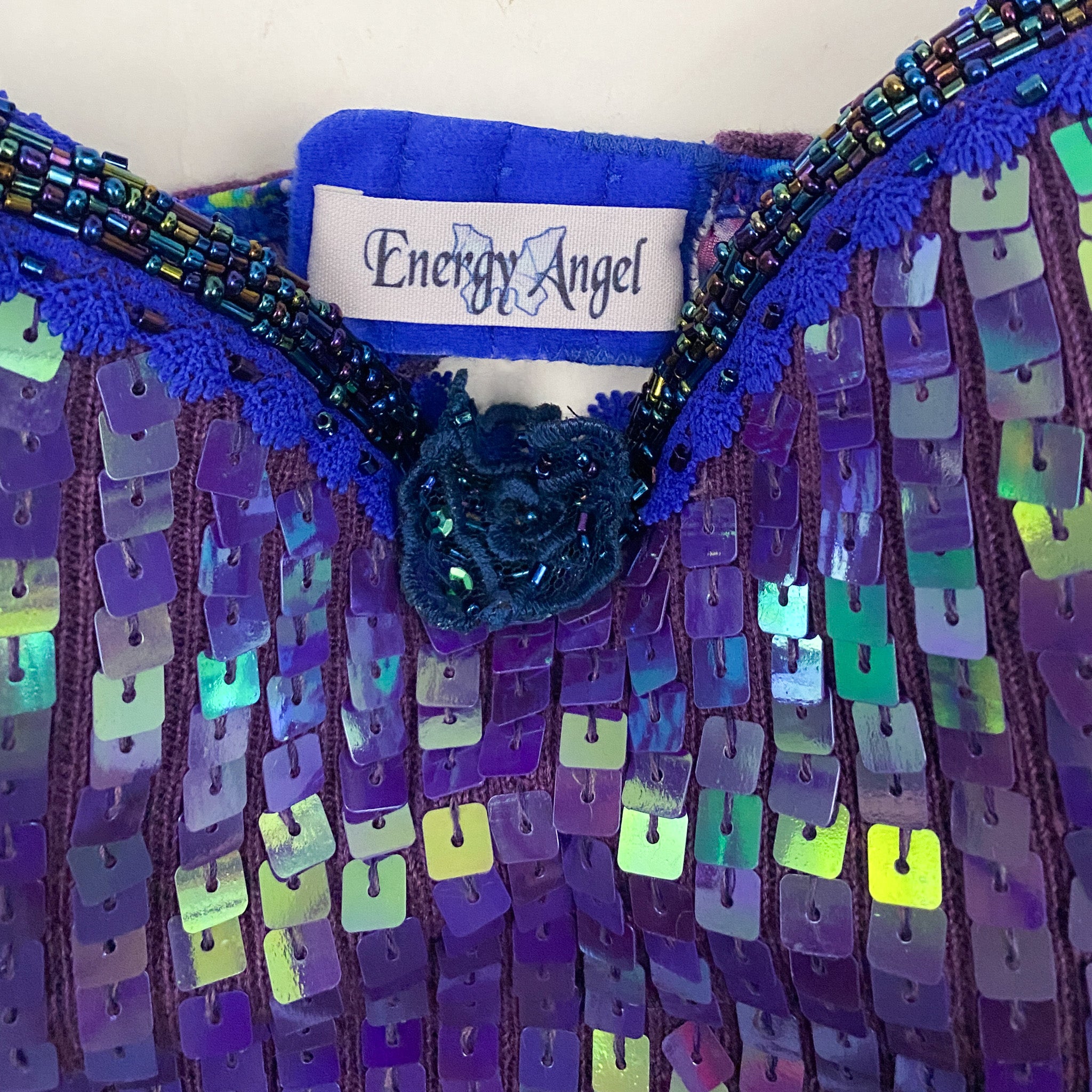 Energy Angel Purple Iridescent Dream Top (XS/S)