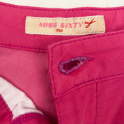 Miss Sixty 2000s Low Rise Pink Mini Shorts (S/M)