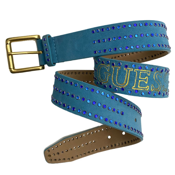 Guess deals rhinestone belt