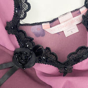 Victorias Secret 2002 Purple Embellished Fairy Cami Top (S)