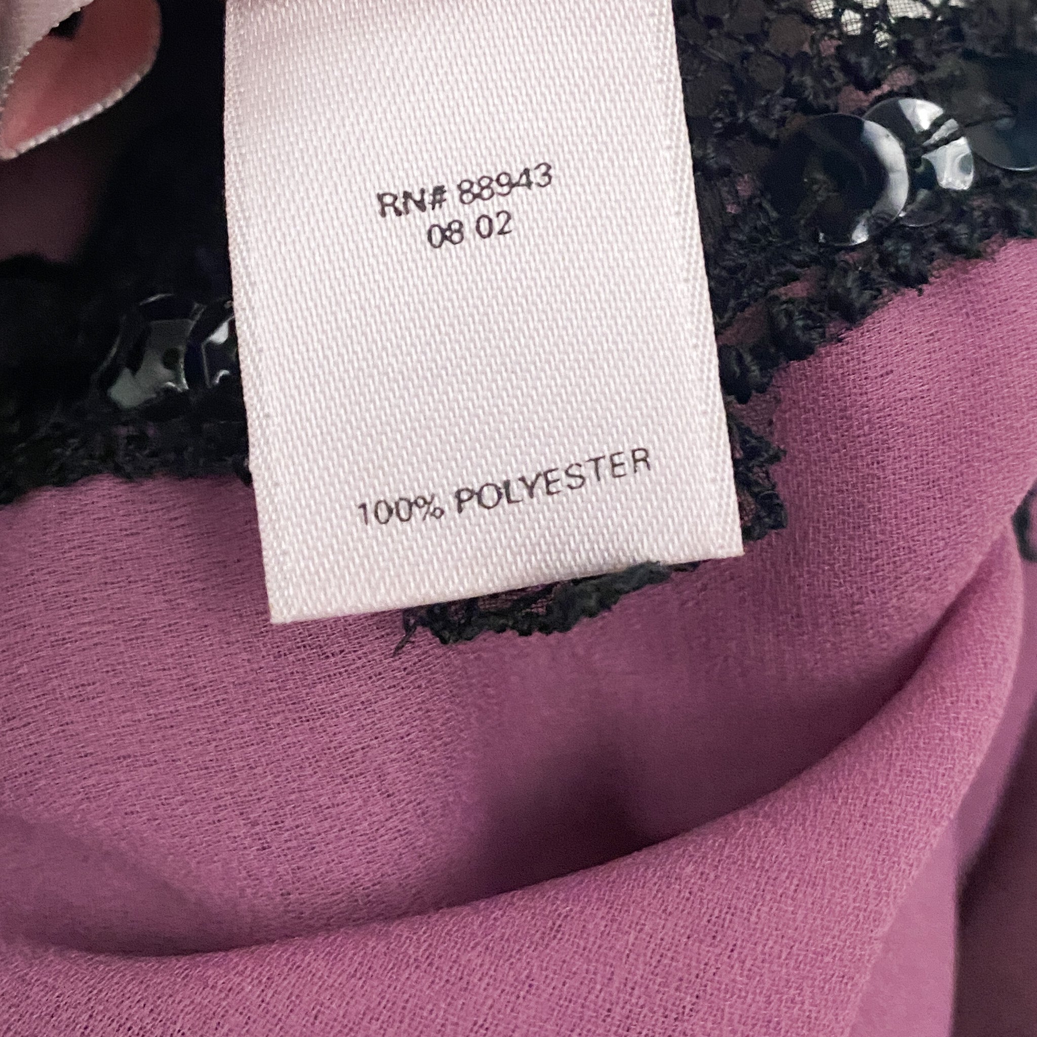 Victorias Secret 2002 Purple Embellished Fairy Cami Top (S)