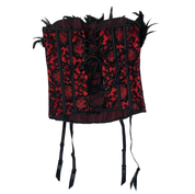 Fredericks of Hollywood Feather and Lace Corset (M)
