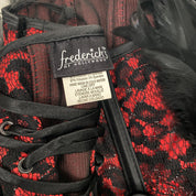 Fredericks of Hollywood Feather and Lace Corset (M)