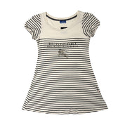 Burberry Stripe Babydoll Mini Dress (M)