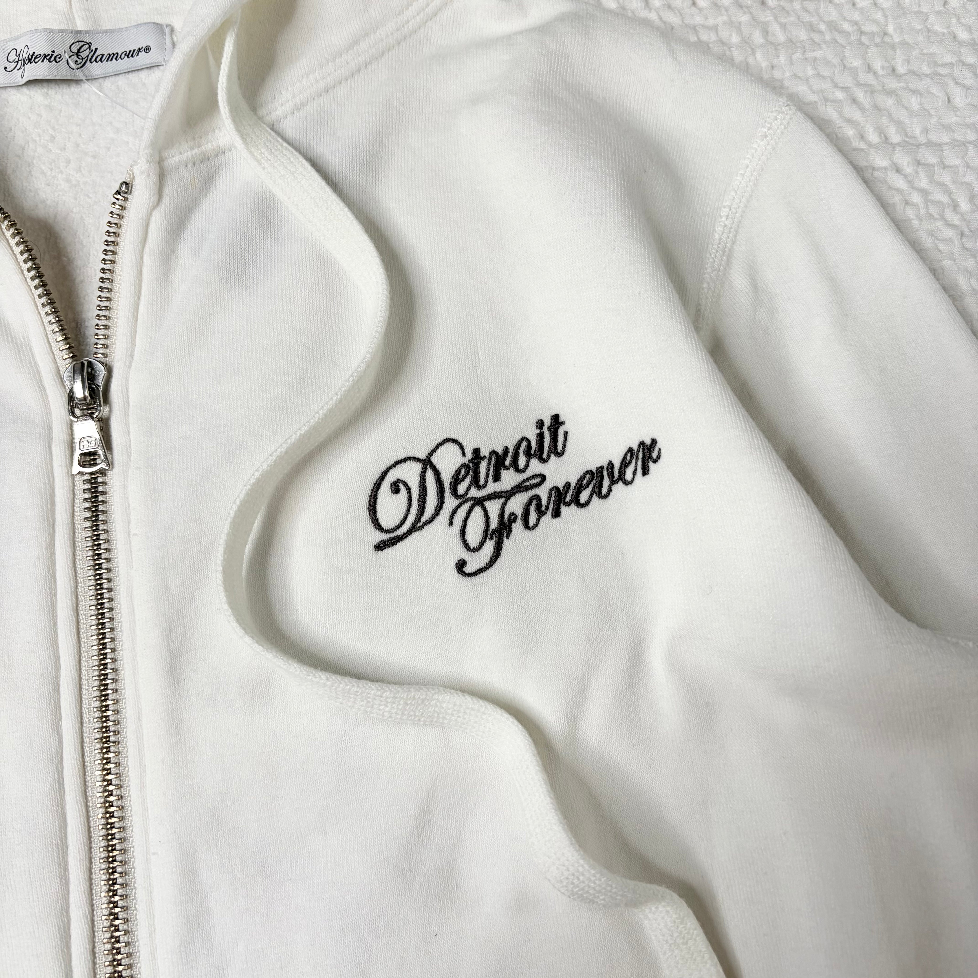Hysteric Glamour "Detroit Forever" Zip Up Hoodie (S)