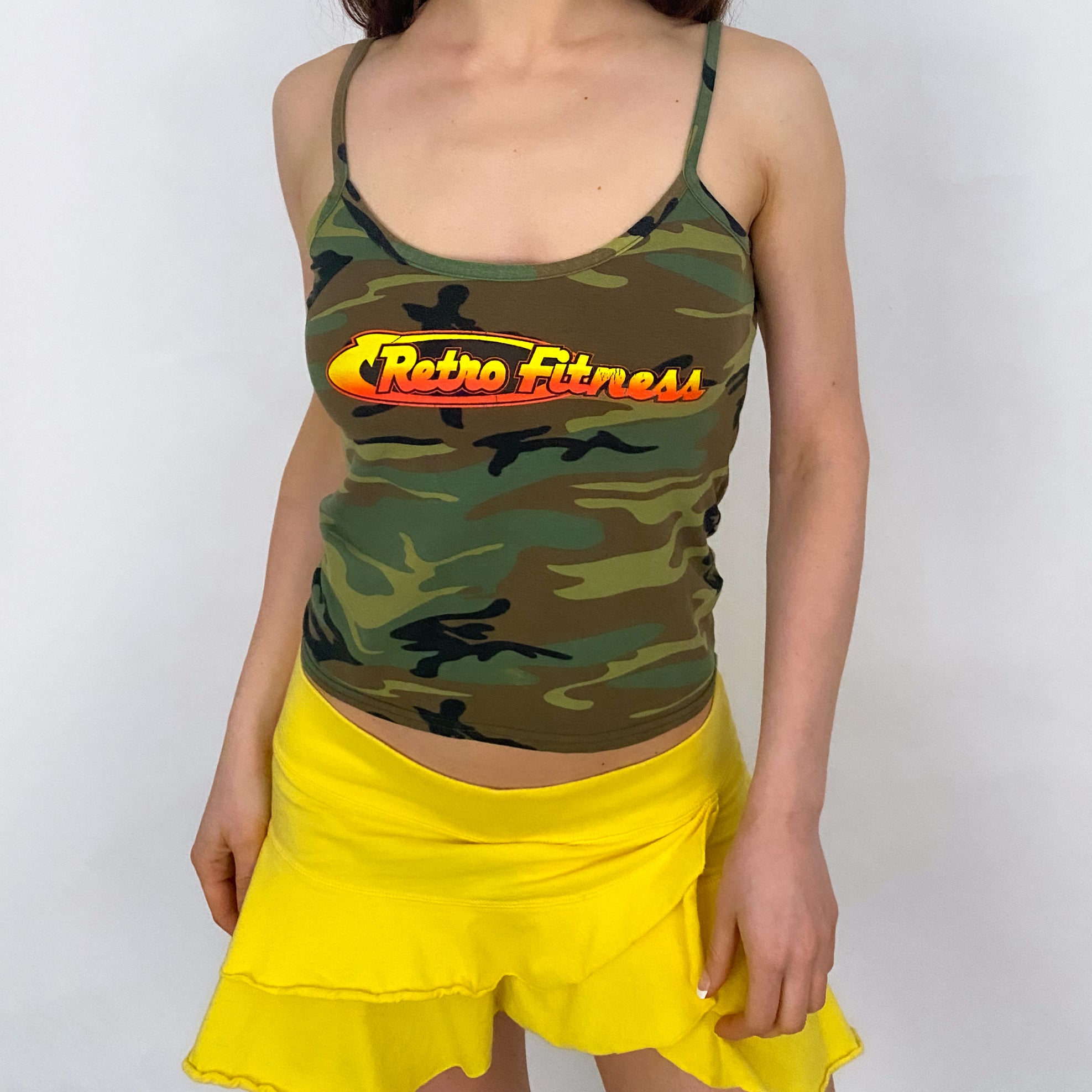 Retro Camo Cami - S/M