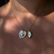 Heart of Pearl Necklace