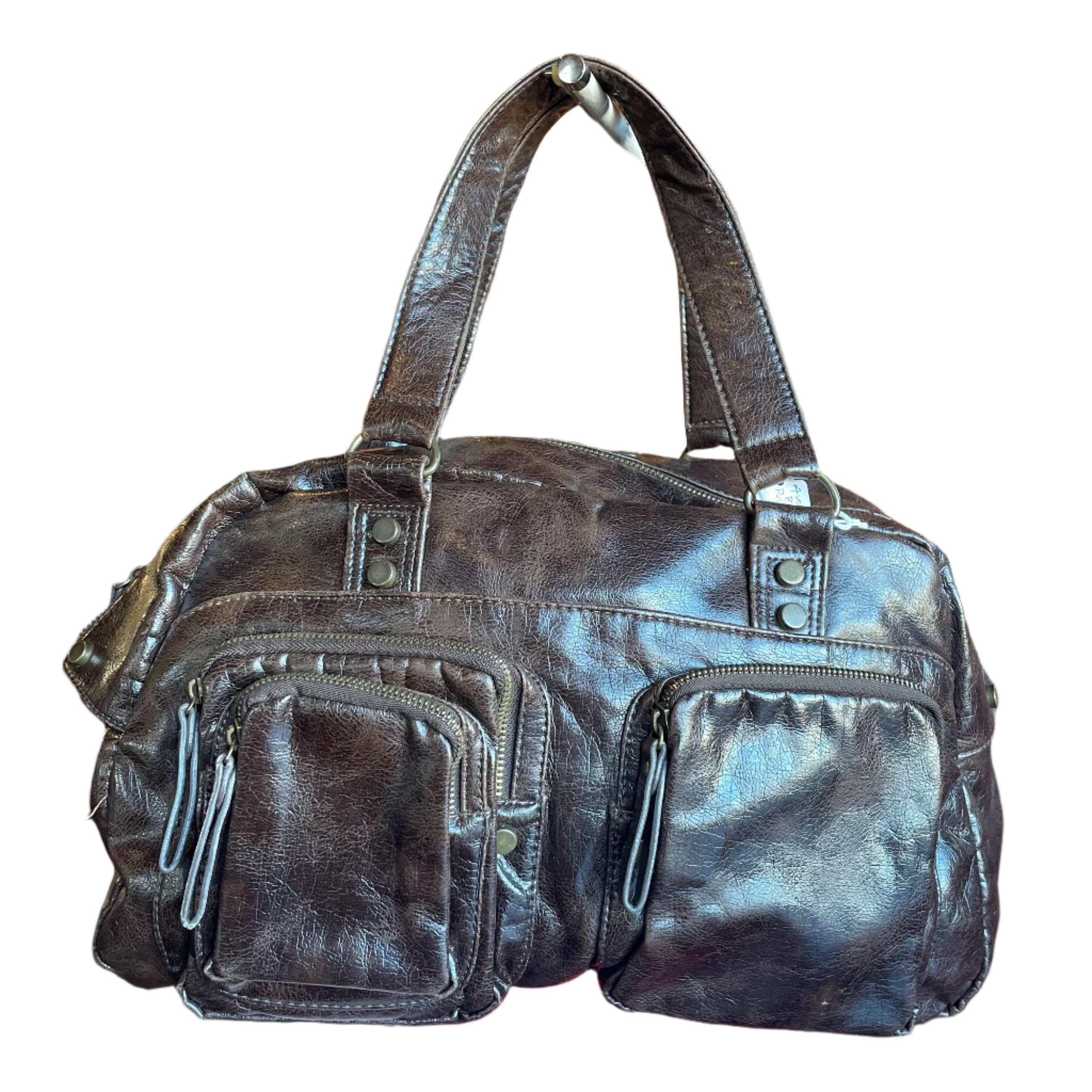 Avon Large Brown Purse Lots of Pockets