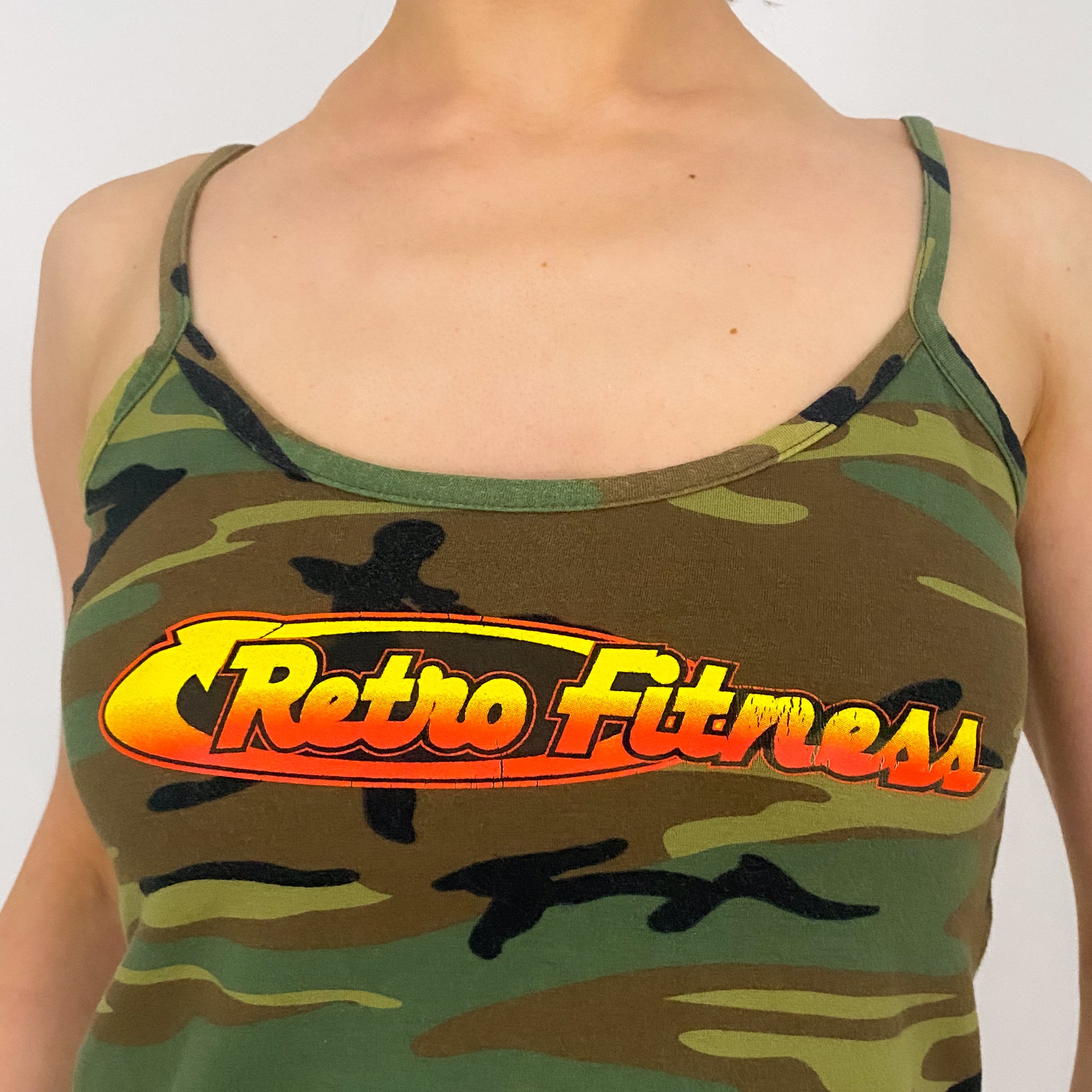 Retro Camo Cami - S/M